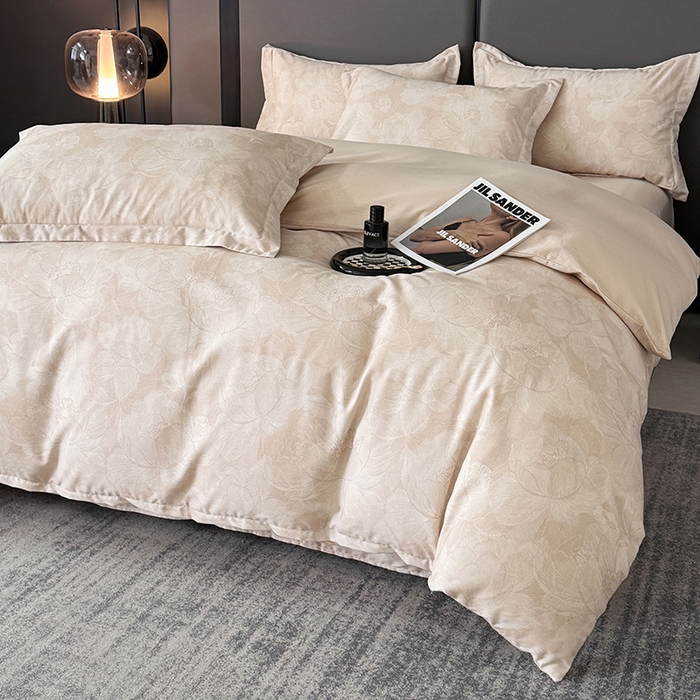 91家纺网 家纺一手货源 找家纺 遇安家纺 2025新款加厚全棉生态磨毛印花四件套 香岛巴黎