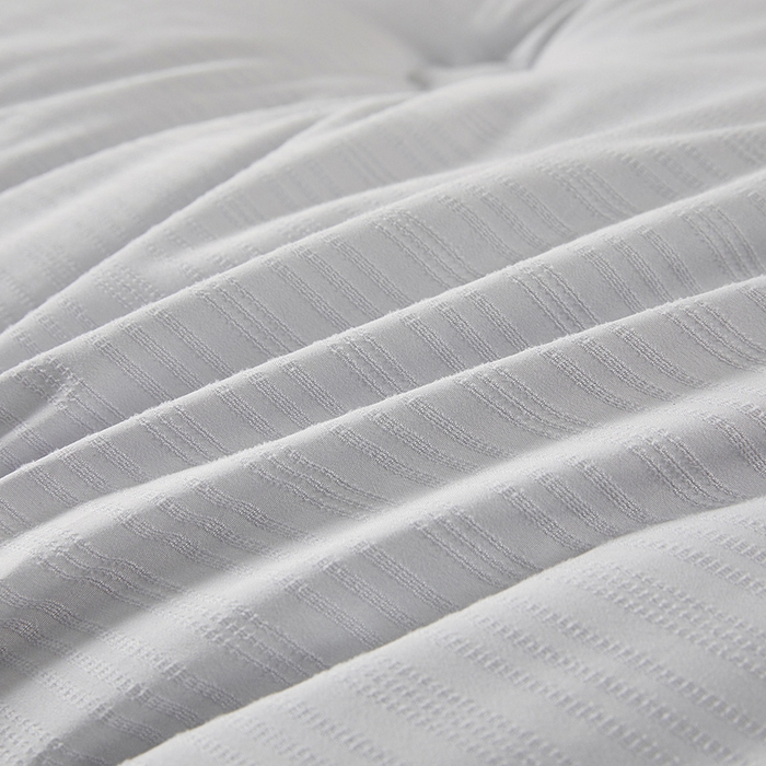 91家纺网 家纺一手货源 找家纺 罗布斯 2025新款A类立体提花大豆被被子被芯二合一子母被学生宿舍夏被空调被夏凉被春秋被直播冬被【含买家秀】 星辰灰