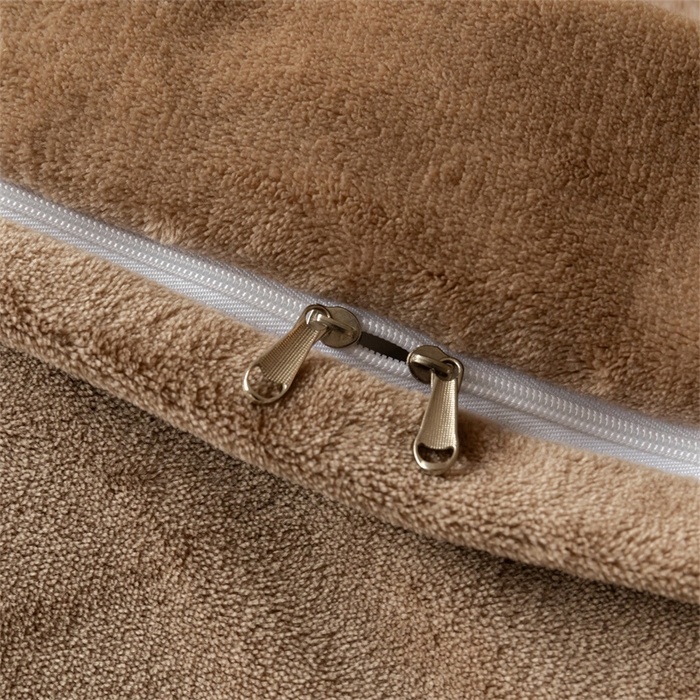 91家纺网 家纺一手货源 找家纺 启程家纺 2025新款A类加厚兔毛220克牛奶绒拼角四件套 繁花