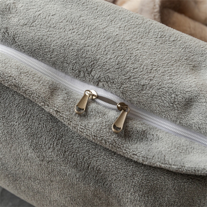 91家纺网 家纺一手货源 找家纺 启程家纺 2025新款A类加厚兔毛220克牛奶绒拼角四件套 赫本