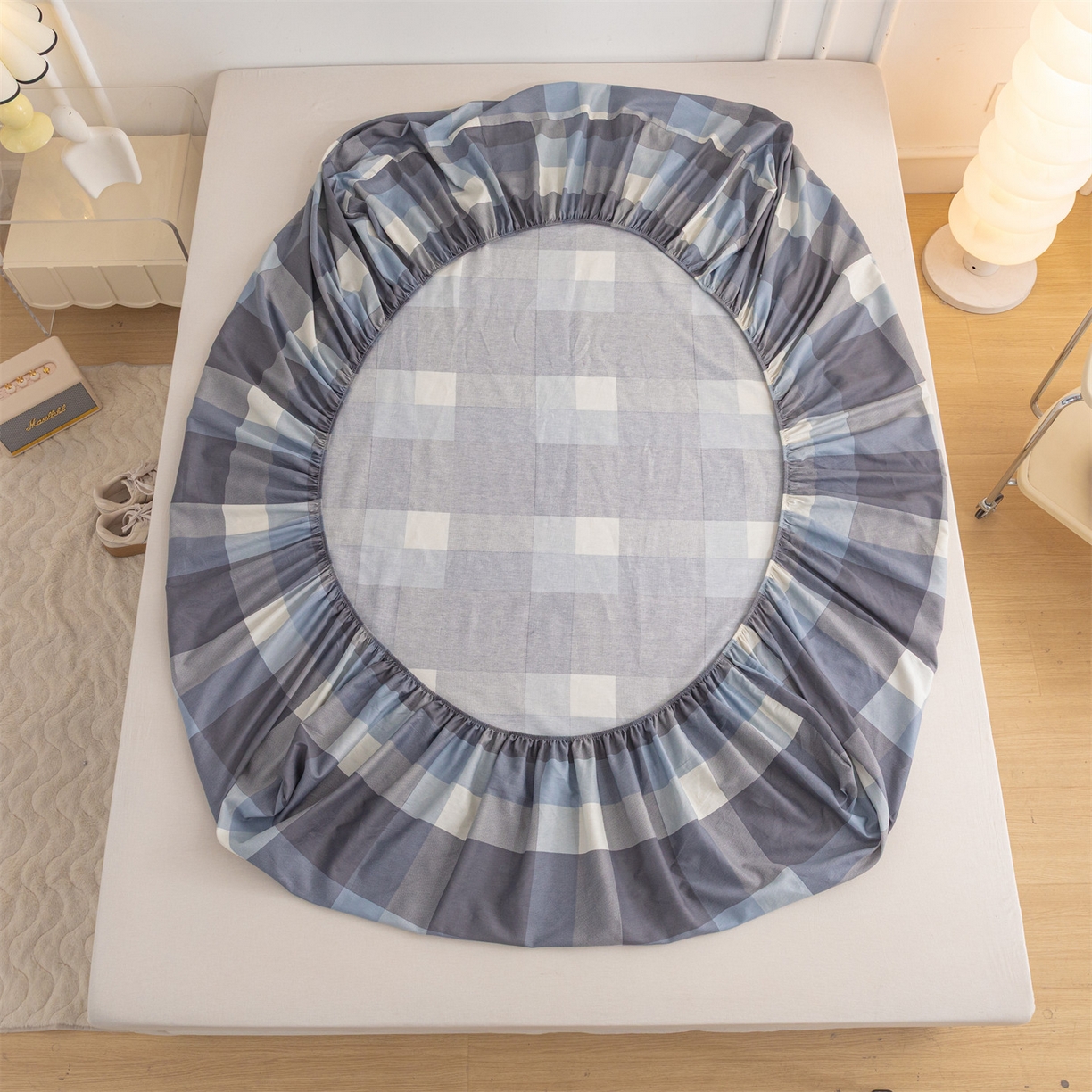 91家纺网 家纺一手货源 找家纺 （总）恒爱家纺 2025新款亲肤舒适全棉纯棉A类单床笠单品床笠单件床笠