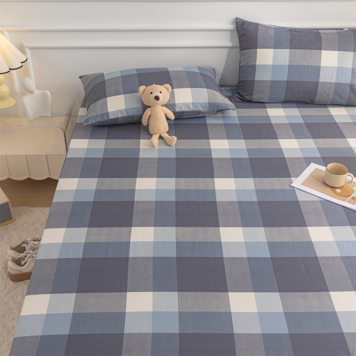 91家纺网 家纺一手货源 找家纺 （总）恒爱家纺 2025新款亲肤舒适全棉纯棉A类单床笠单品床笠单件床笠