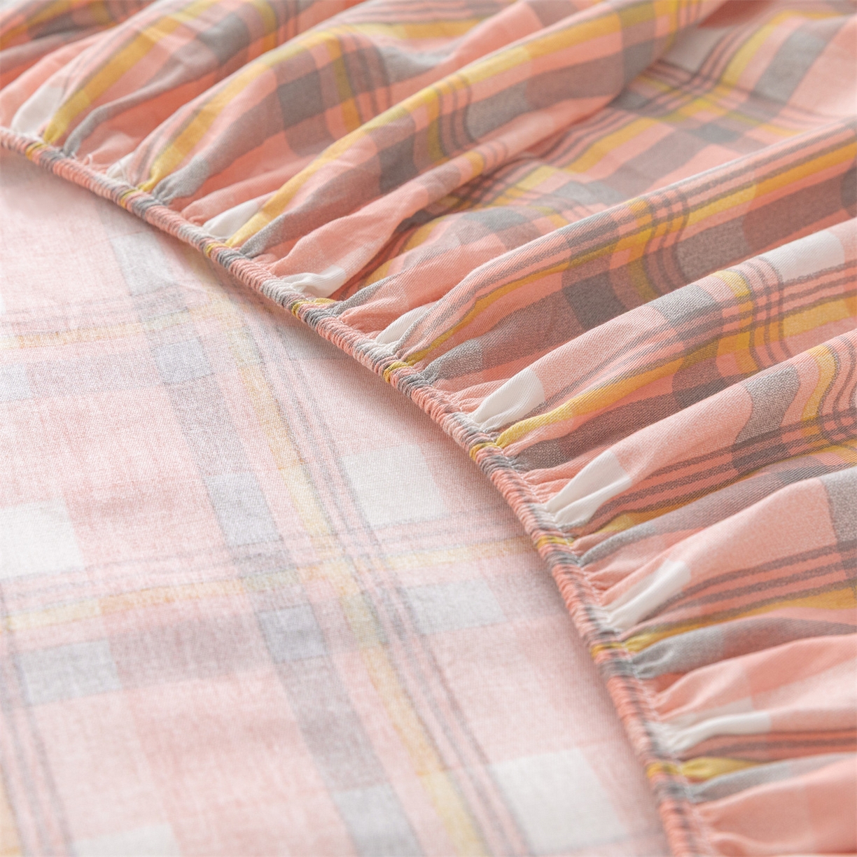 91家纺网 家纺一手货源 找家纺 恒爱家纺 2025新款亲肤舒适全棉纯棉A类单床笠单品床笠单件床笠 莫尼玉