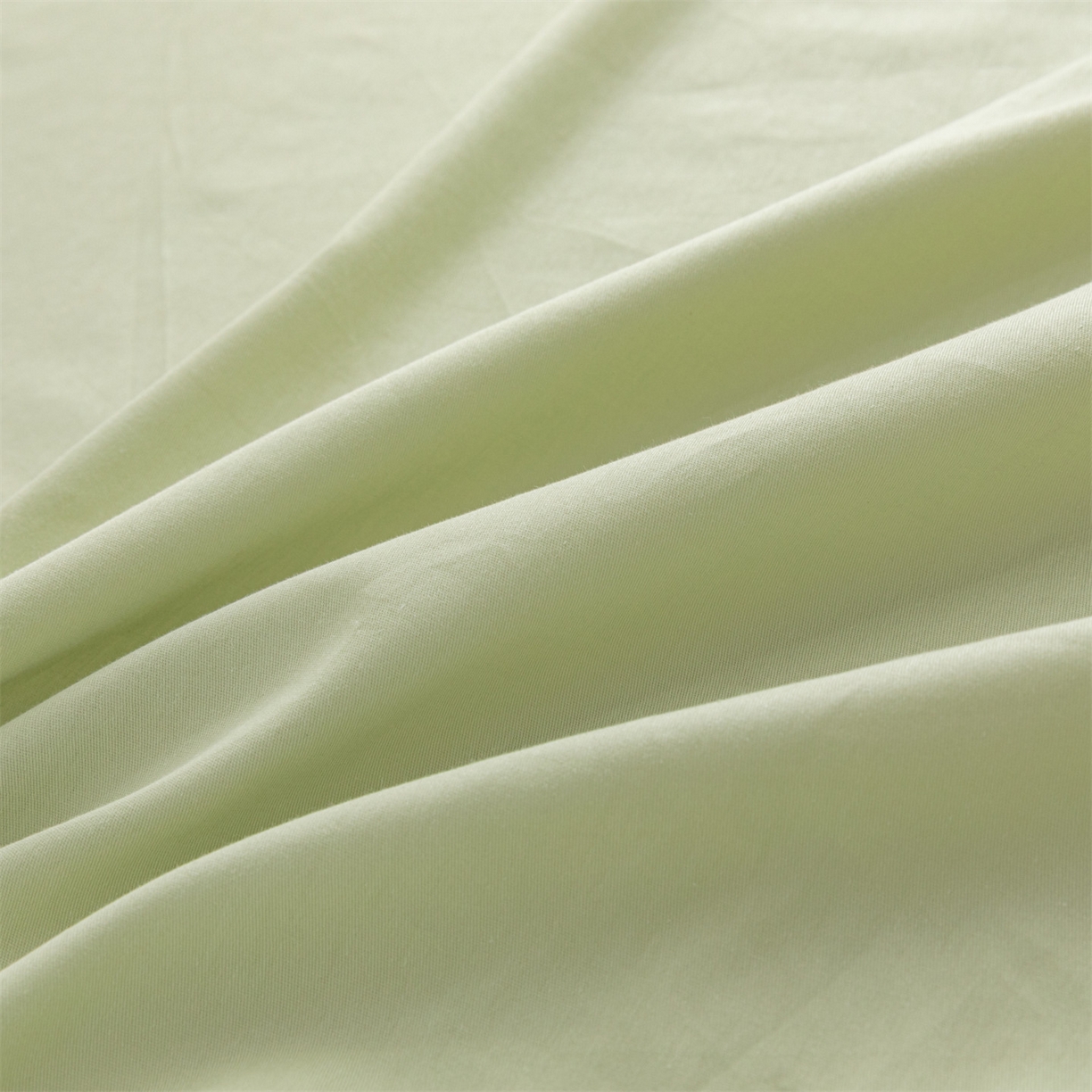 91家纺网 家纺一手货源 找家纺 恒爱家纺 2025新款亲肤舒适全棉纯棉A类单床笠单品床笠单件床笠 嫩绿