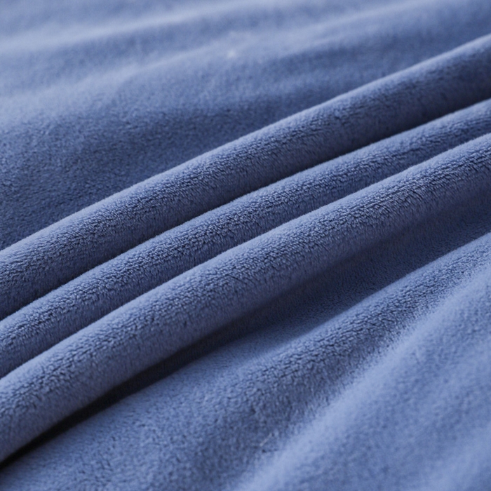 91家纺网 家纺一手货源 找家纺 （总）禧澜庭 2025新款A类婴儿绒宝宝绒牛奶绒纯色四件套-暖阳