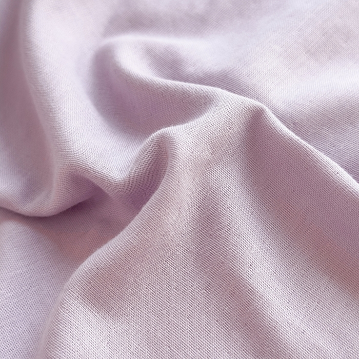 91家纺网 家纺一手货源 找家纺 泰迪爱兰Teddy ISLAND 2025新款轻奢全棉双层纱绣花四件套 风信紫+深紫 