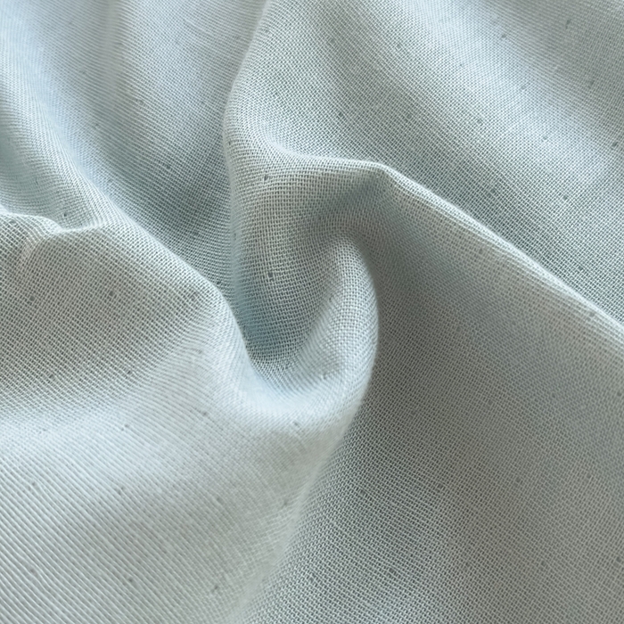 91家纺网 家纺一手货源 找家纺 泰迪爱兰Teddy ISLAND 2025新款轻奢全棉双层纱绣花四件套 孔雀蓝+米黄