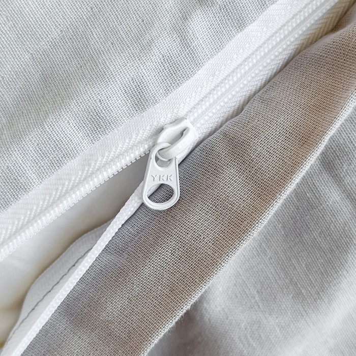 91家纺网 家纺一手货源 找家纺 泰迪爱兰Teddy ISLAND 2025新款轻奢全棉双层纱绣花四件套 海盐蓝+天空灰