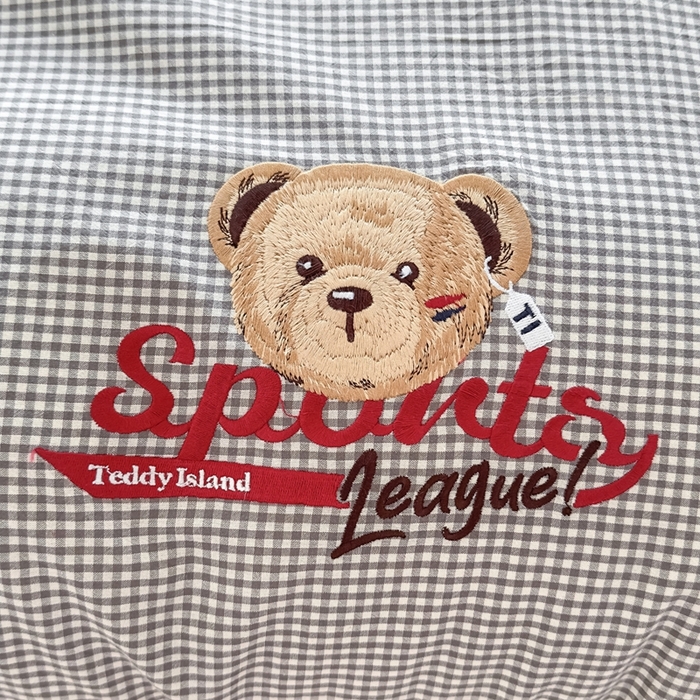 91家纺网 家纺一手货源 找家纺 （总）泰迪爱兰Teddy ISLAND 2025新款全棉色织水洗棉格子绣花四件套