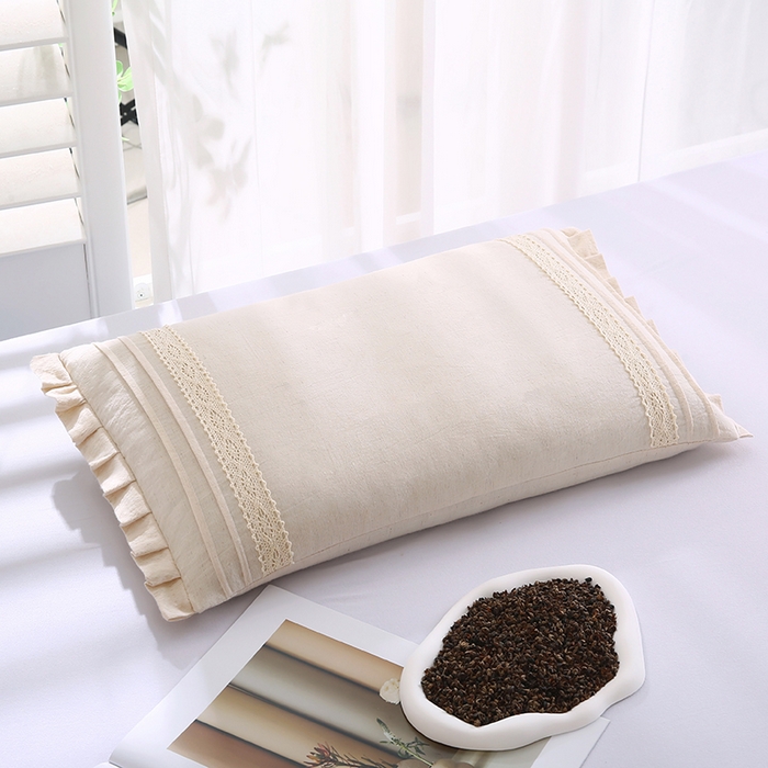 91家纺网 家纺一手货源 找家纺 （总）金牛枕芯 2025新款棉麻荞麦枕简约系列枕头枕芯全荞麦枕头枕芯