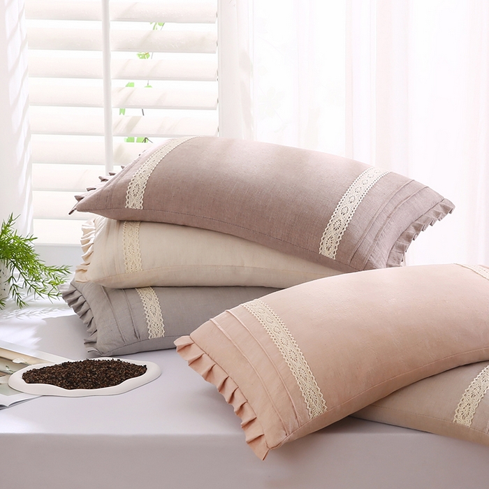 91家纺网 家纺一手货源 找家纺 （总）金牛枕芯 2025新款棉麻荞麦枕简约系列枕头枕芯全荞麦枕头枕芯