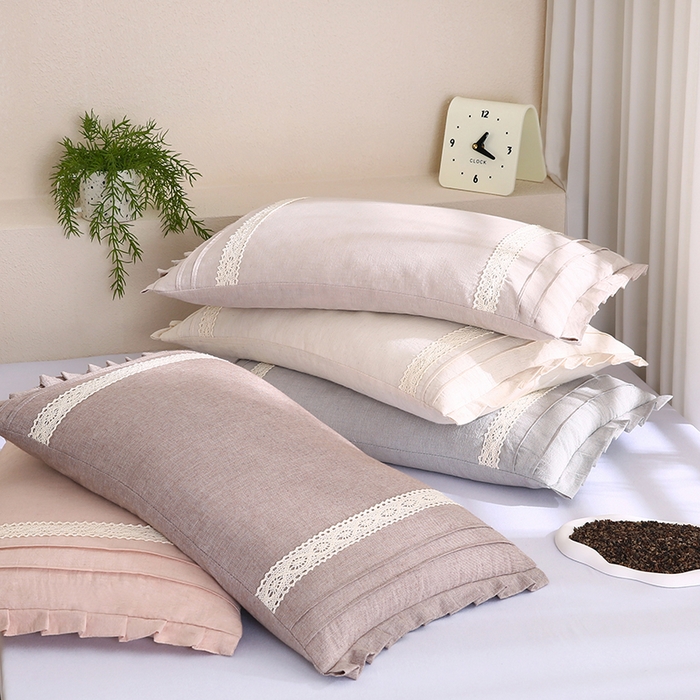 91家纺网 家纺一手货源 找家纺 （总）金牛枕芯 2025新款棉麻荞麦枕简约系列枕头枕芯全荞麦枕头枕芯