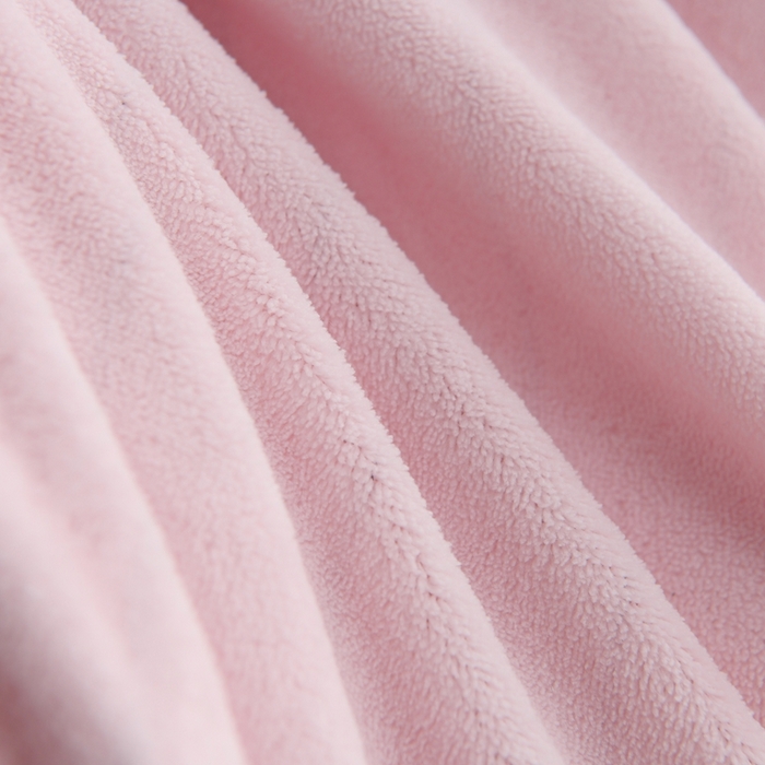 91家纺网 家纺一手货源 找家纺 德比尔斯  2025新款韩版白色花边雕花烂花牛奶绒四件套 艾莎粉