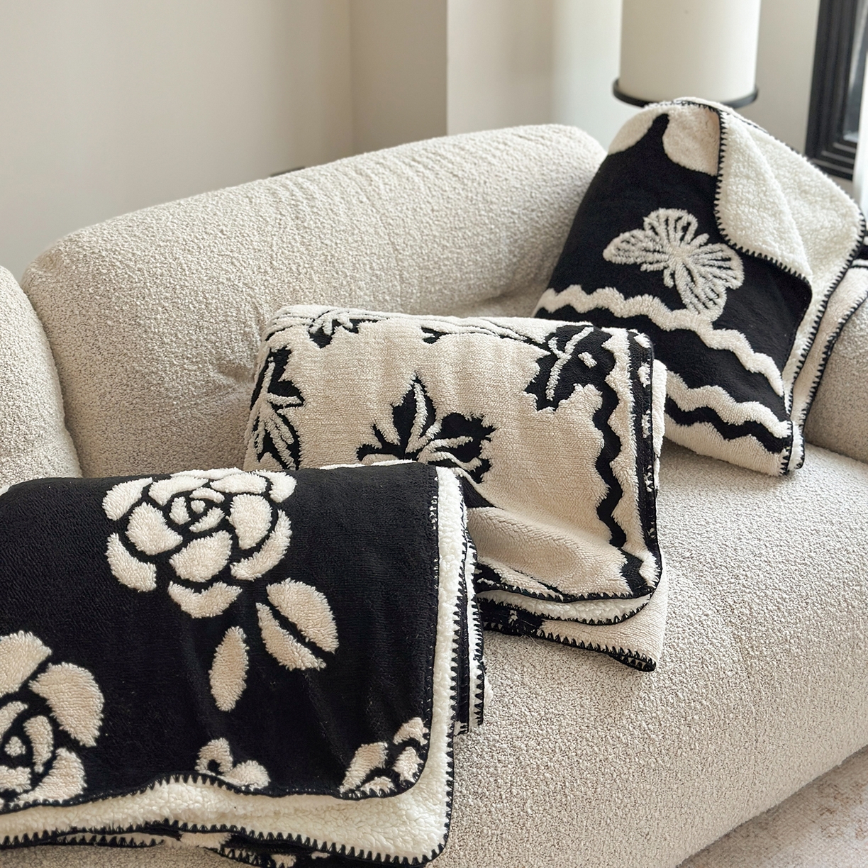 91家纺网 家纺一手货源 找家纺 （总）繁花家居 2025新款阳离子羊羔绒毛毯毯子