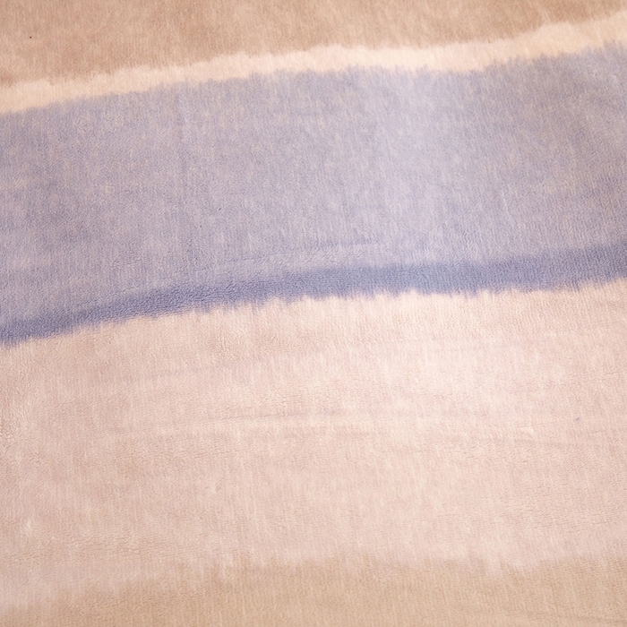 91家纺网 家纺一手货源 找家纺 简如 2025新款高克重A类印花臻棉绒牛奶绒四件套冬季加厚法莱 旷野(蓝咖)