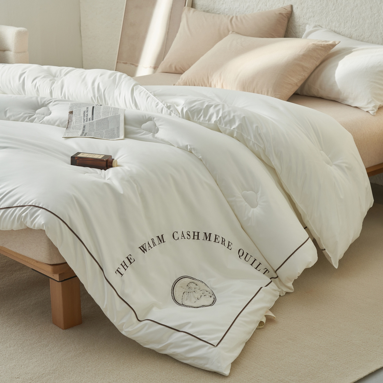 91家纺网 家纺一手货源 找家纺 （总）子由家居 2025新款贴布绣澳洲进口羊毛被被子被芯