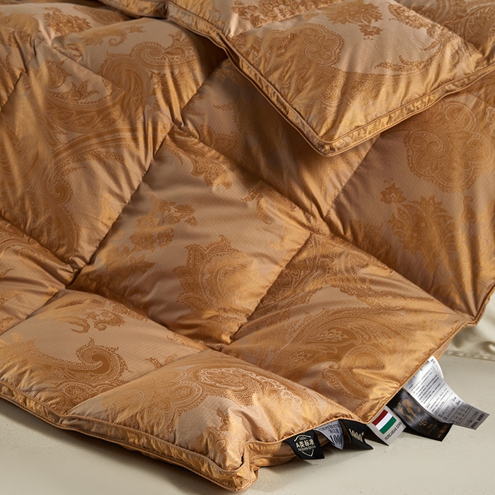 91家纺网 家纺一手货源 找家纺 （总）华盛羽绒被壳 2025新款高精密提花高端羽绒被