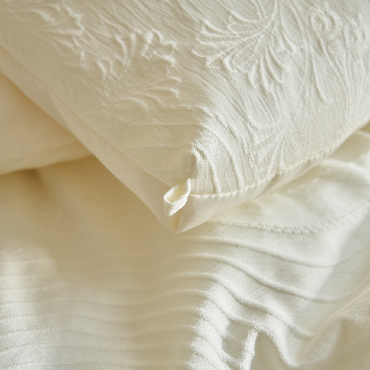 91家纺网 家纺一手货源 找家纺 子由家居 2025新款水洗浮雕澳洲进口羊毛被被子被芯 曲线-米白