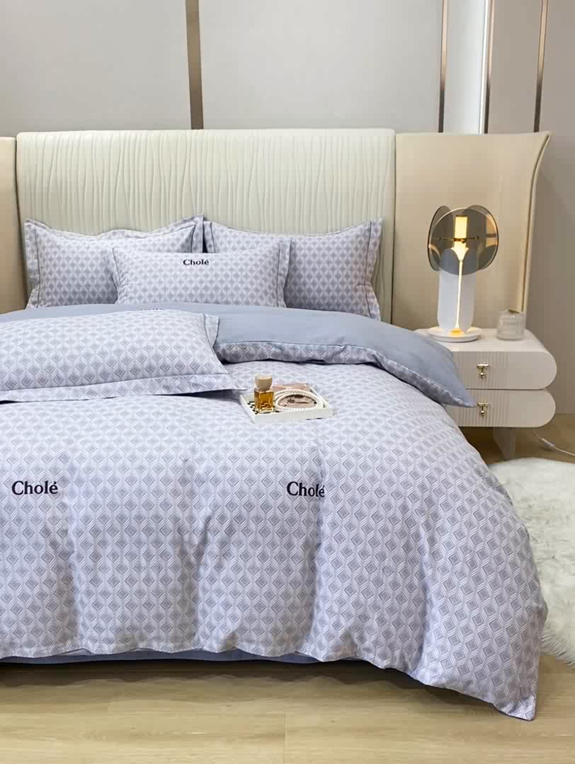 91家纺网 家纺一手货源 找家纺 昊翔家纺 2025新款100%全棉纯棉加厚磨毛四件套 昔城-灰