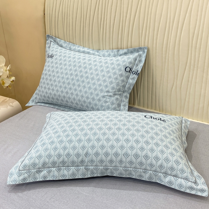 91家纺网 家纺一手货源 找家纺 昊翔家纺 2025新款100%全棉纯棉加厚磨毛四件套 昔城-蓝