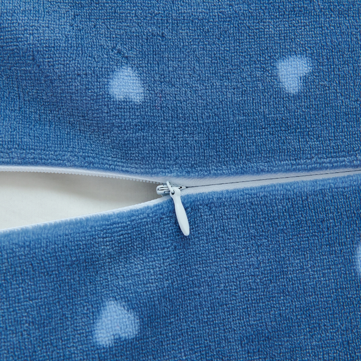 91家纺网 家纺一手货源 找家纺 尚品凤凰2025新款高克重印花牛奶绒四件套-工艺款 大摆鸭-蓝