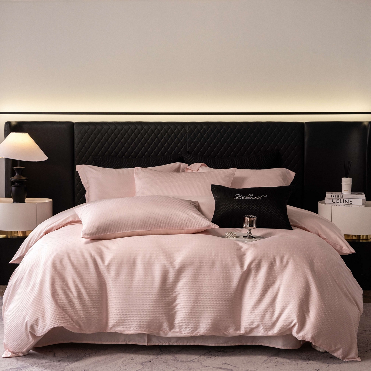 （总）佳汐蓝家纺 2025新款天丝棉-静莹四件套