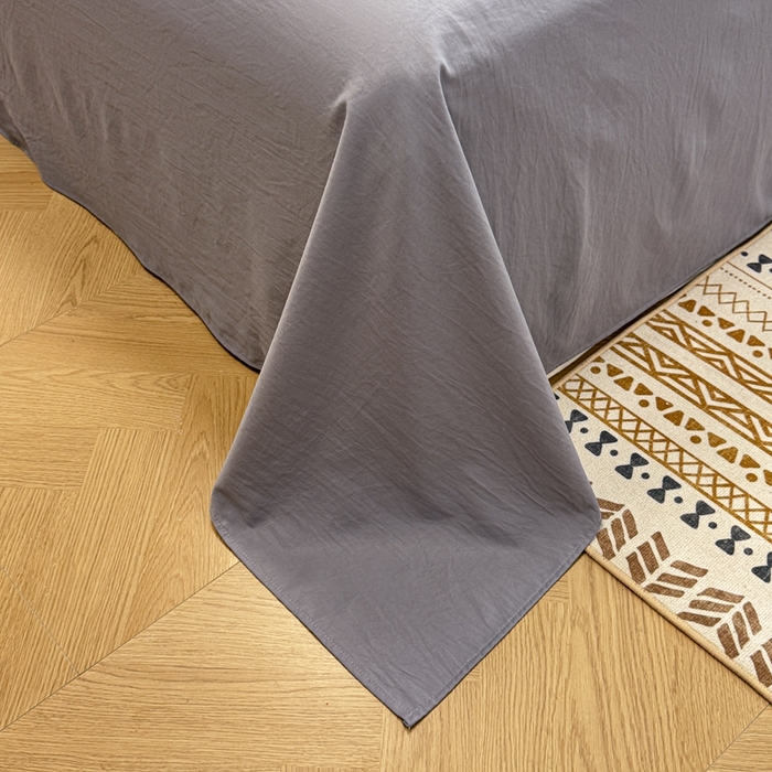 91家纺网 家纺一手货源 找家纺 芯贝儿 2025新款加厚原m有氧云感m提花四件套 花漾