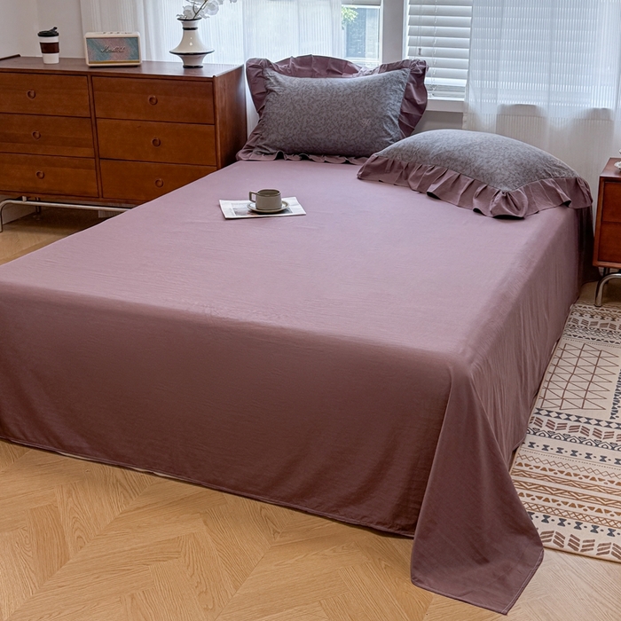 91家纺网 家纺一手货源 找家纺 芯贝儿 2025新款加厚原m有氧云感m提花四件套 曼塔庄园