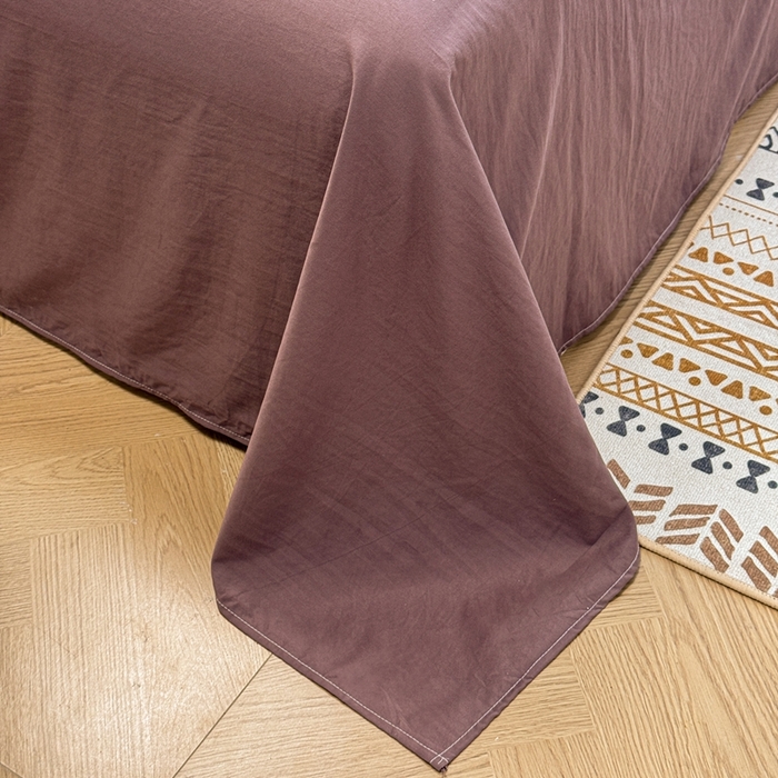 91家纺网 家纺一手货源 找家纺 芯贝儿 2025新款加厚原m有氧云感m提花四件套 沁香园紫