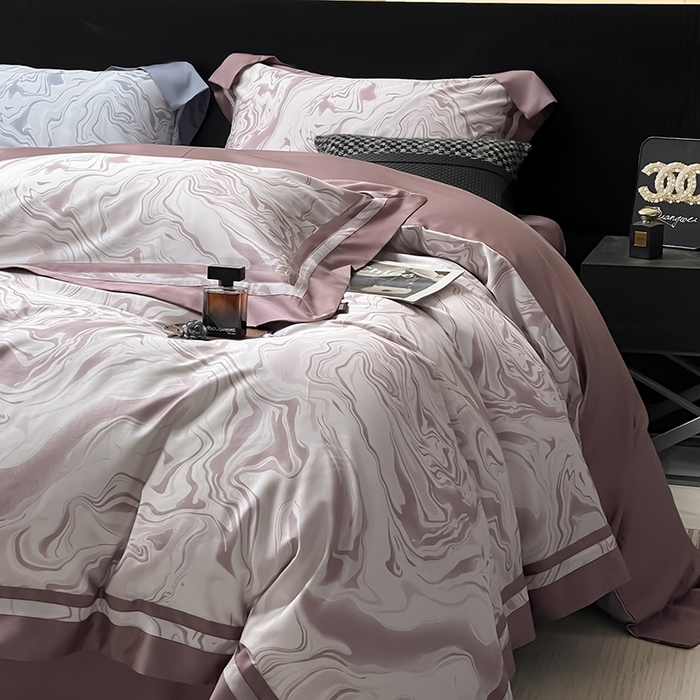 91家纺网 家纺一手货源 找家纺 （总）2025新款直播爆款A类100支长绒棉夹棉床盖床笠四件套全棉纯棉床单加厚高端重工刺绣四季款床上用品