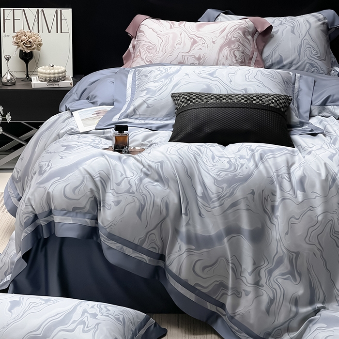 91家纺网 家纺一手货源 找家纺 （总）2025新款直播爆款A类100支长绒棉夹棉床盖床笠四件套全棉纯棉床单加厚高端重工刺绣四季款床上用品