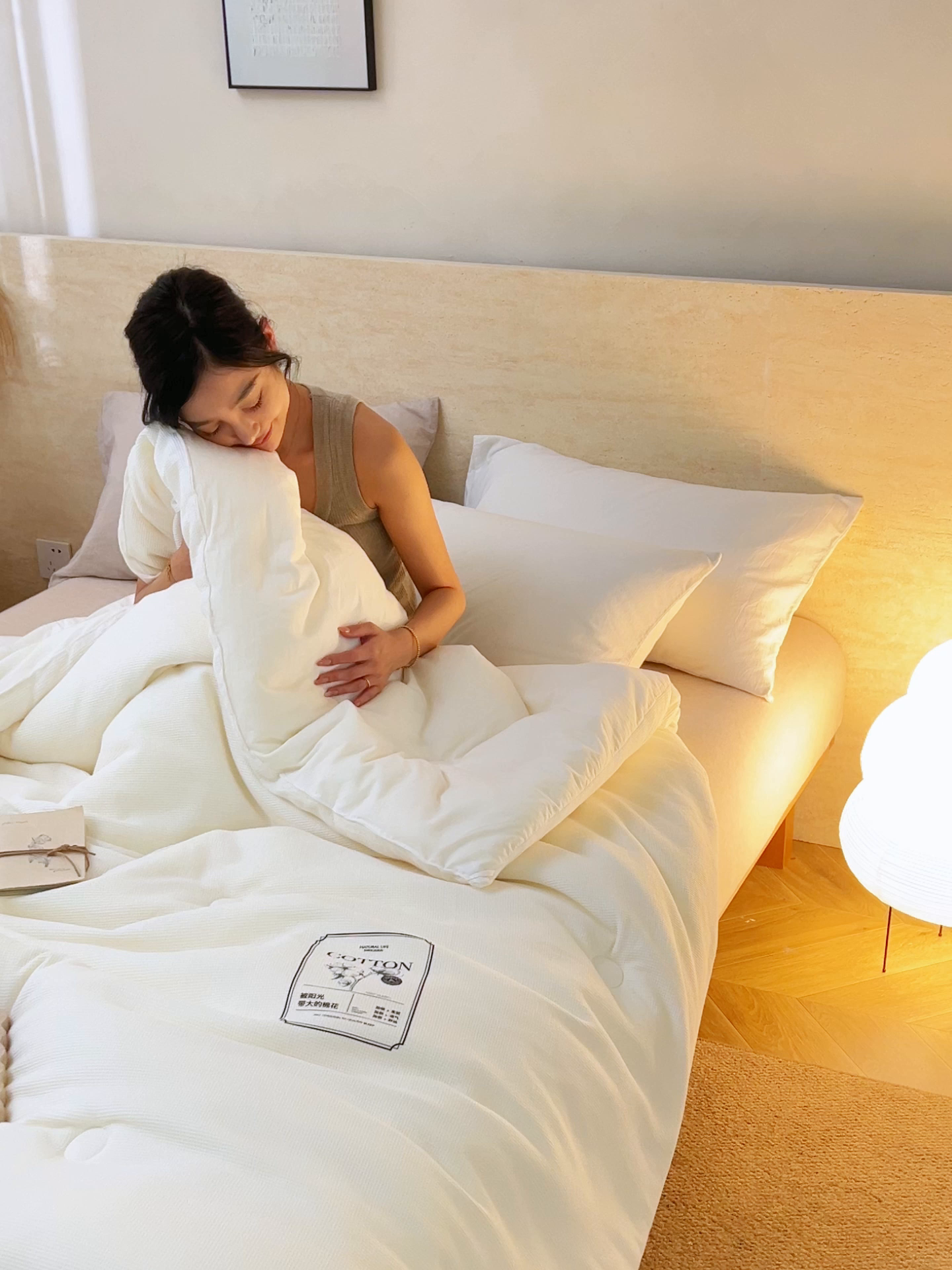 91家纺网 家纺一手货源 找家纺 （总）子由家居 2025新款纯棉微米格提花100%新疆棉花被被子被芯【里外纯棉】