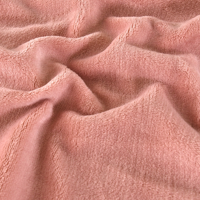 91家纺网 家纺一手货源 找家纺 栩裕纺织 2025新款牛奶绒刺绣单被套 豆沙色