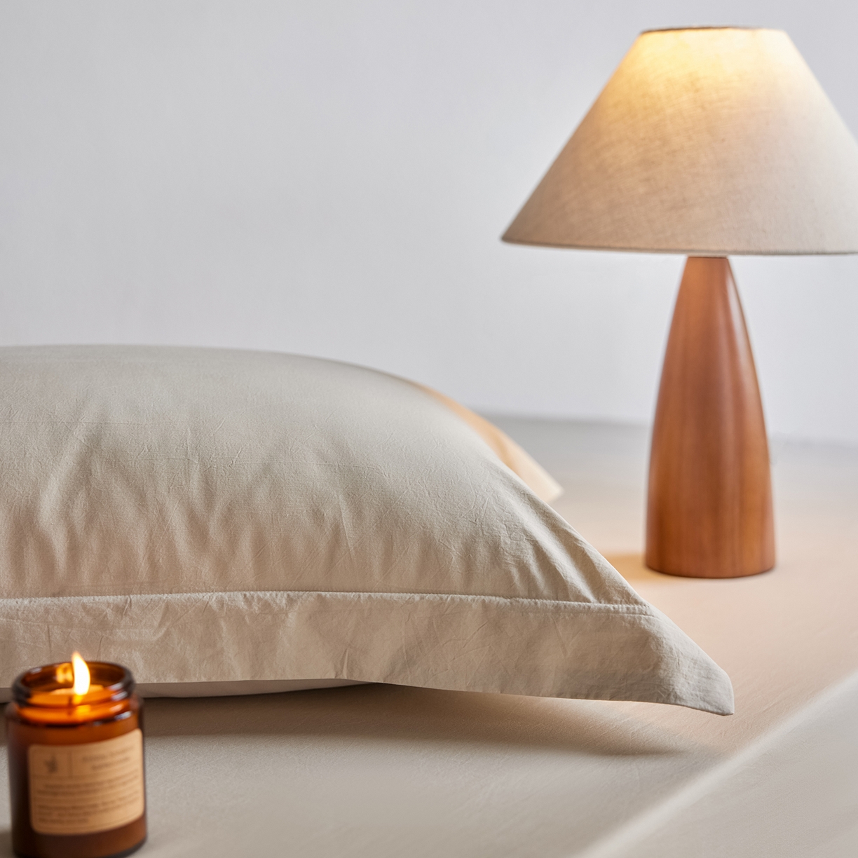 91家纺网 家纺一手货源 找家纺 （总）轩和家居 2025新款70S砂洗长绒棉枕套