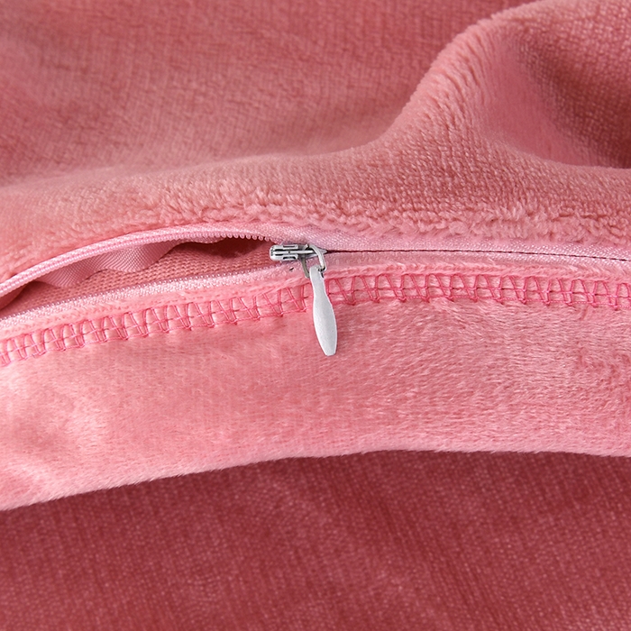 91家纺网 家纺一手货源 找家纺 栩裕纺织 2025新款牛奶绒刺绣单被套 粉玉色