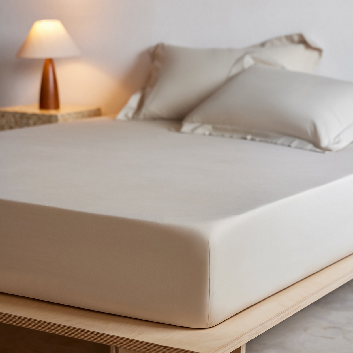 91家纺网 家纺一手货源 找家纺 （总）轩和家居 2025新款70S砂洗长绒棉单床笠