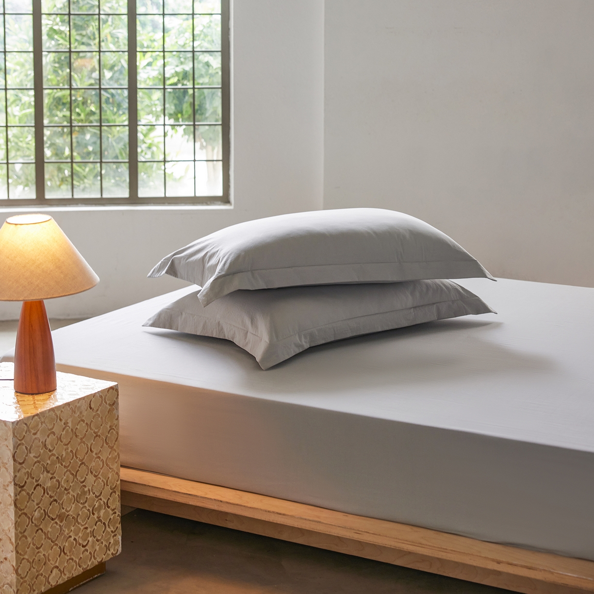 91家纺网 家纺一手货源 找家纺 （总）轩和家居 2025新款70S砂洗长绒棉枕套