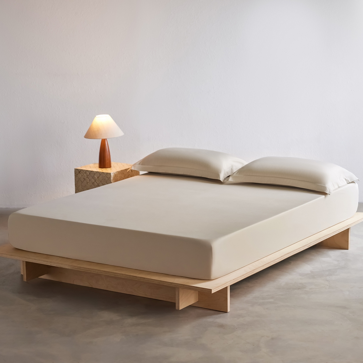 91家纺网 家纺一手货源 找家纺 （总）轩和家居 2025新款70S砂洗长绒棉单床笠