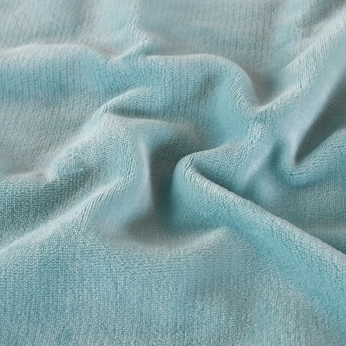 91家纺网 家纺一手货源 找家纺 栩裕纺织 2025新款牛奶绒刺绣单被套 湖蓝