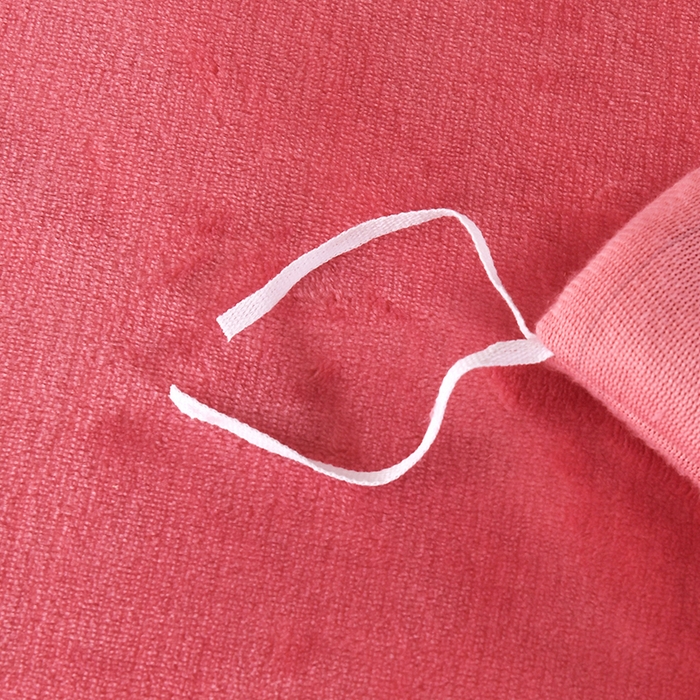 91家纺网 家纺一手货源 找家纺 栩裕纺织 2025新款牛奶绒刺绣单被套 玫红色