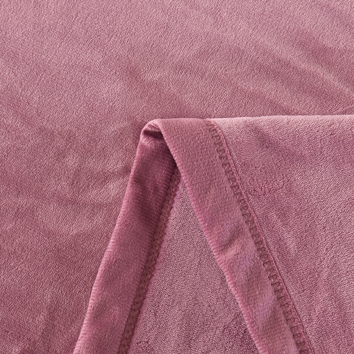 91家纺网 家纺一手货源 找家纺 栩裕纺织 2025新款牛奶绒刺绣单被套 香宇紫