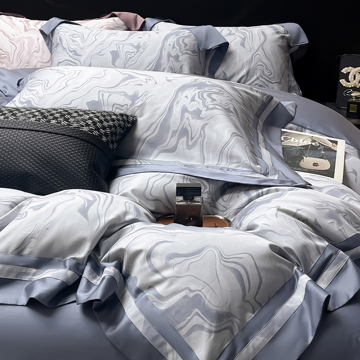 91家纺网 家纺一手货源 找家纺 （总）2025高端轻奢A类母婴级长绒棉全工艺刺绣四件套纯棉全棉高端秋冬爆款床上用品