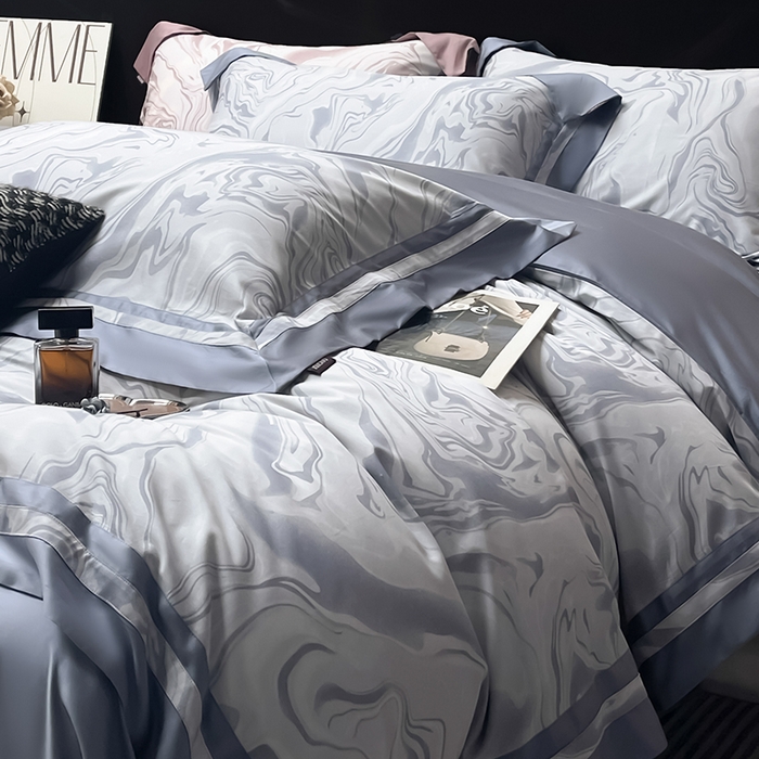 91家纺网 家纺一手货源 找家纺 （总）2025高端轻奢A类母婴级长绒棉全工艺刺绣四件套纯棉全棉高端秋冬爆款床上用品