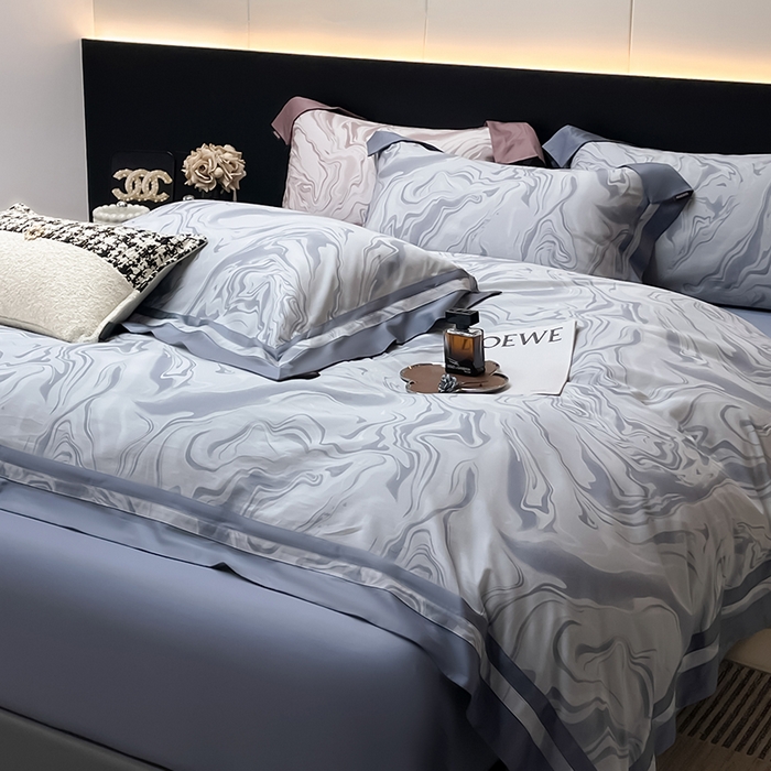 91家纺网 家纺一手货源 找家纺 （总）2025高端轻奢A类母婴级长绒棉全工艺刺绣四件套纯棉全棉高端秋冬爆款床上用品