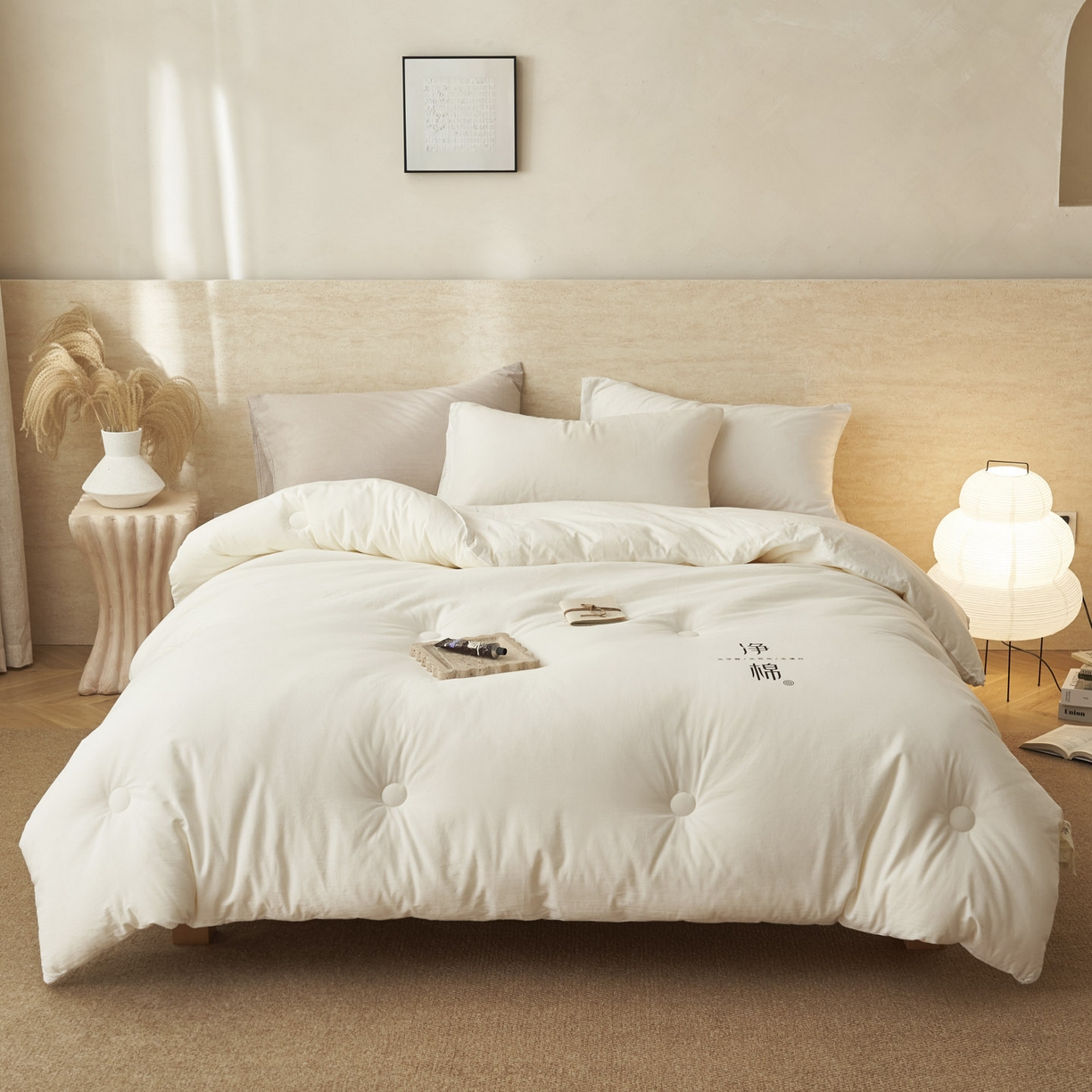 91家纺网 家纺一手货源 找家纺 （总）子由家居 2025新款水洗棉净棉100%棉花被被子被芯