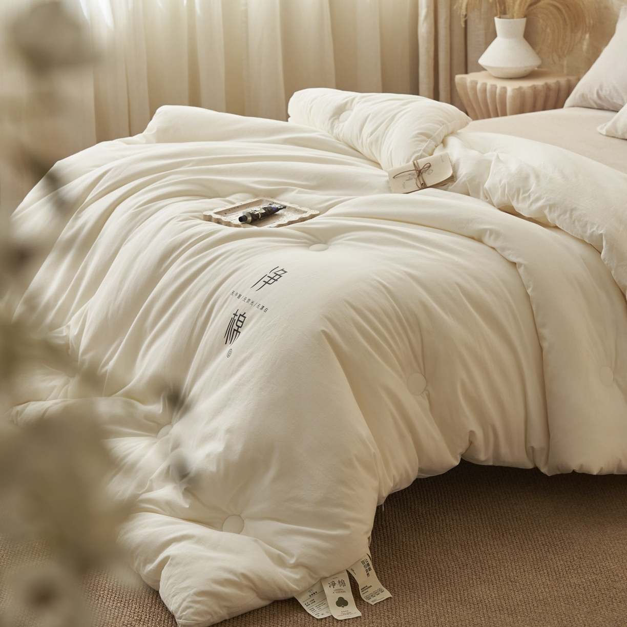 91家纺网 家纺一手货源 找家纺 （总）子由家居 2025新款水洗棉净棉100%棉花被被子被芯