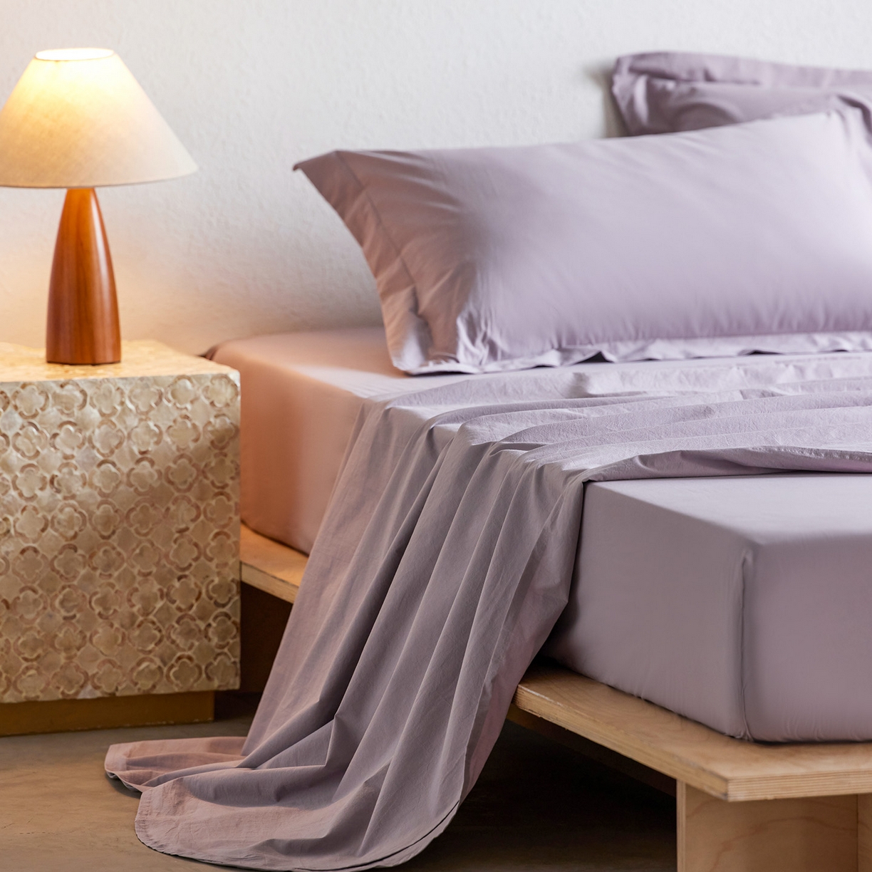 91家纺网 家纺一手货源 找家纺 （总）轩和家居 2025新款70S砂洗长绒棉床单