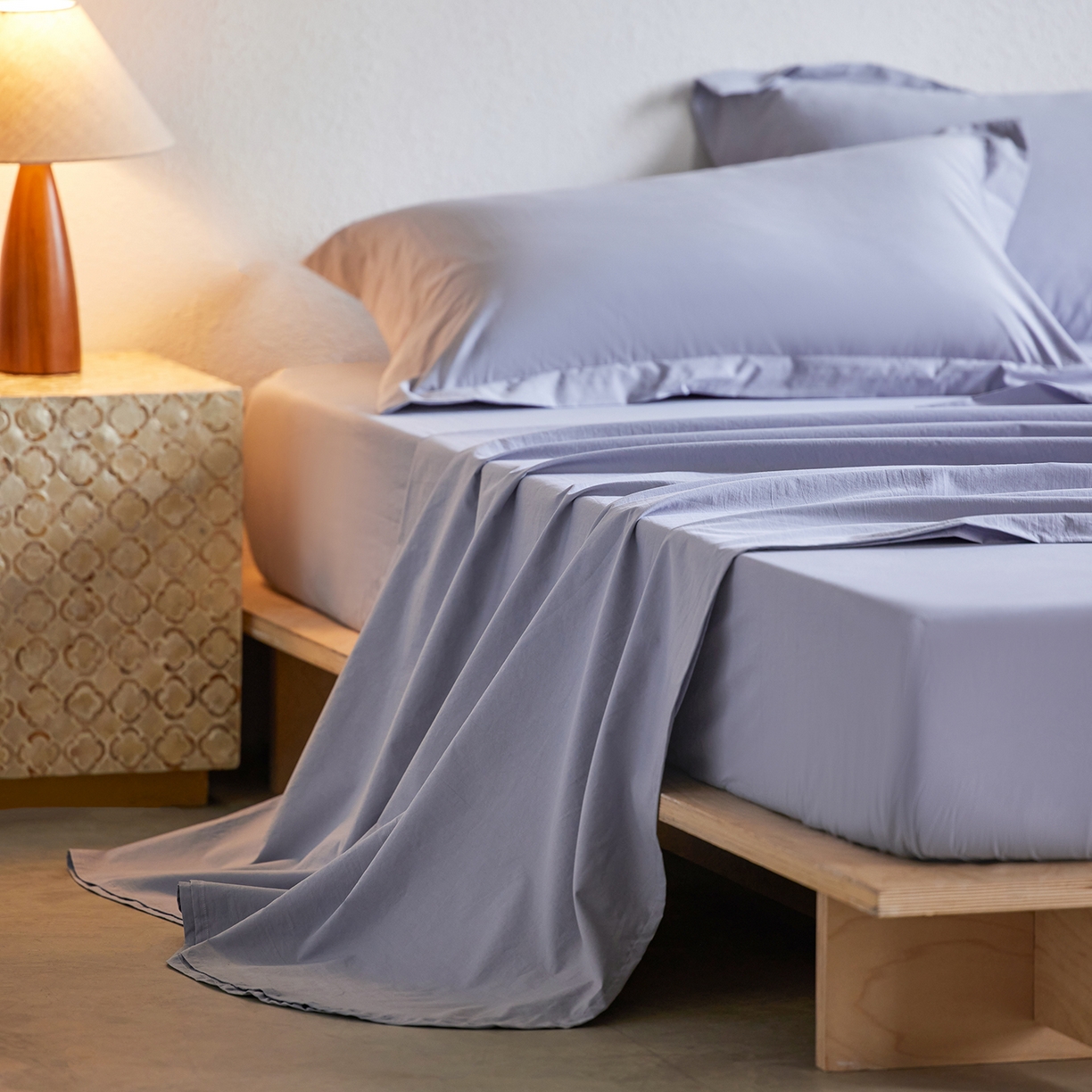 91家纺网 家纺一手货源 找家纺 （总）轩和家居 2025新款70S砂洗长绒棉床单