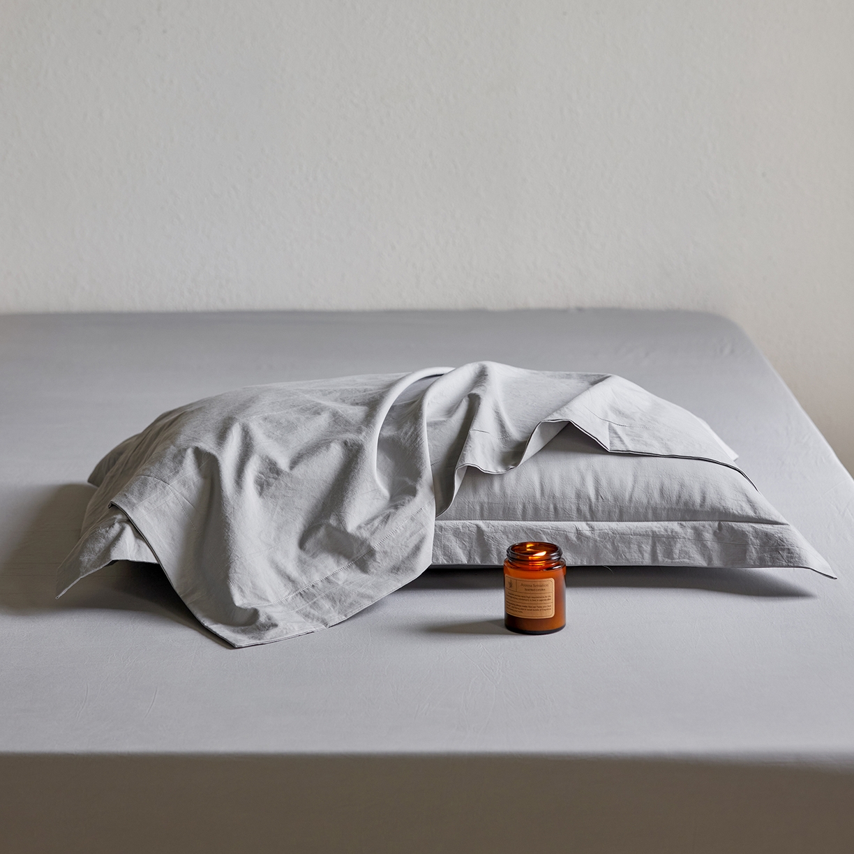 91家纺网 家纺一手货源 找家纺 轩和家居 2025新款70S砂洗长绒棉枕套 松烟