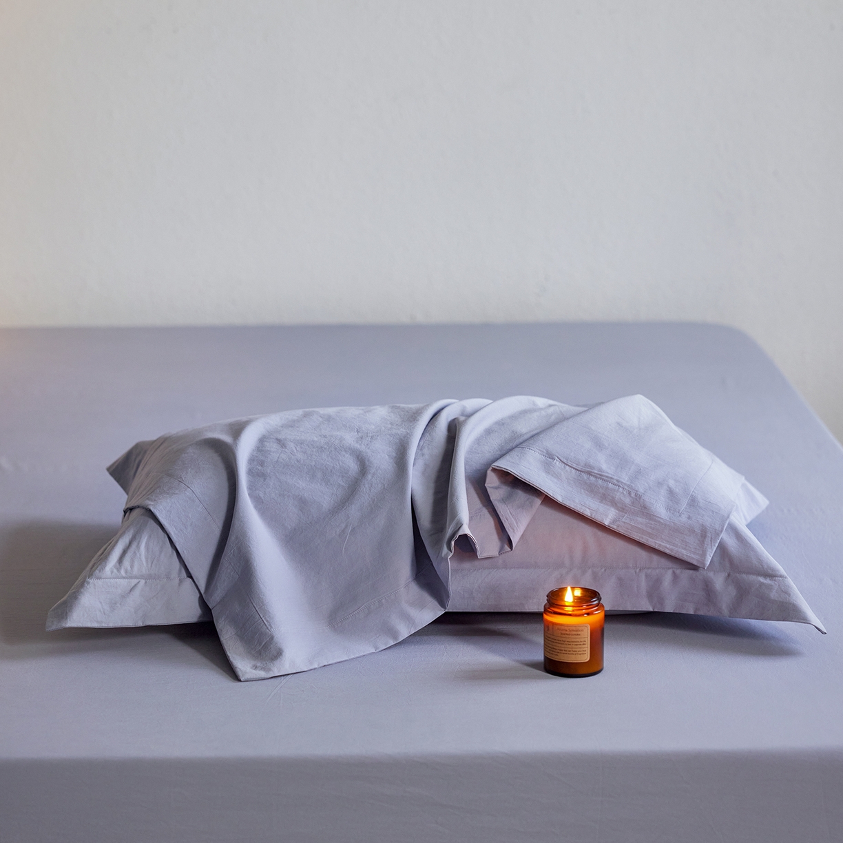 91家纺网 家纺一手货源 找家纺 轩和家居 2025新款70S砂洗长绒棉枕套 云水